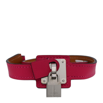 HERMES Swift O'Kelly Double Tour Bracelet T3 Rose Mexico