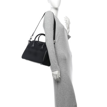 GIVENCHY Shiny Lord Calfskin Small Antigona Black