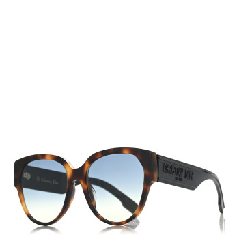 CHRISTIAN DIOR Acetate DiorID2 Sunglasses Tortoise