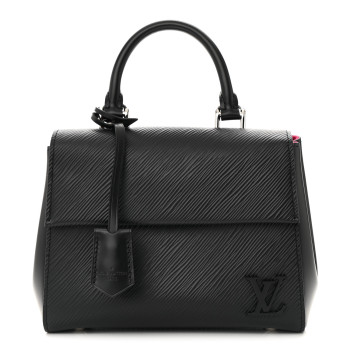 LOUIS VUITTON Epi Cluny Mini Black