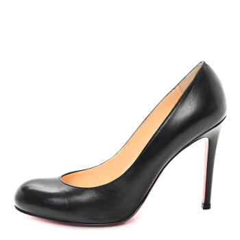 CHRISTIAN LOUBOUTIN Kid Simple 100 Pumps 38.5 Black