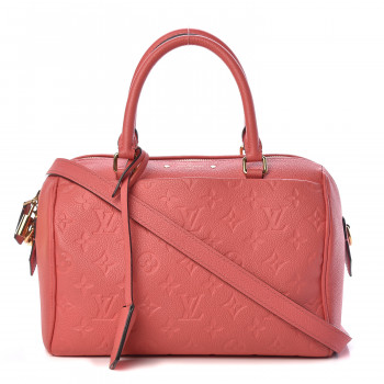 LOUIS VUITTON Empreinte Speedy Bandouliere 25 NM Blossom