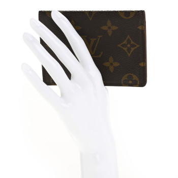 LOUIS VUITTON Monogram Porte 2 Cartes Vertical Card Holder