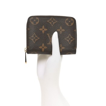 LOUIS VUITTON Monogram Zippy Coin Purse