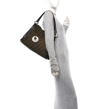 FENDI Chef Shopping Tote Tobacco