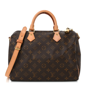 LOUIS VUITTON Monogram Speedy Bandouliere 30