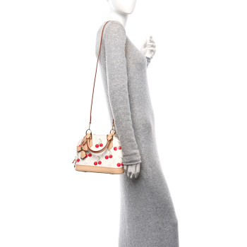 LOUIS VUITTON LV x TM Monogram Cerises Alma BB White