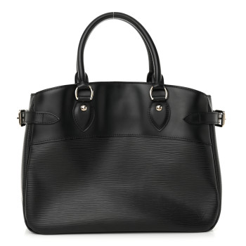 LOUIS VUITTON Epi Passy PM Black