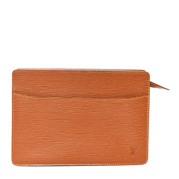 LOUIS VUITTON Epi Pochette Homme Clutch Cipango