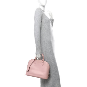 LOUIS VUITTON Epi Alma PM  Rose Ballerine