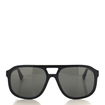 GUCCI Acetate Square Frame GG1188S Sunglasses Black