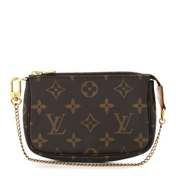 LOUIS VUITTON Monogram Mini Pochette Accessories