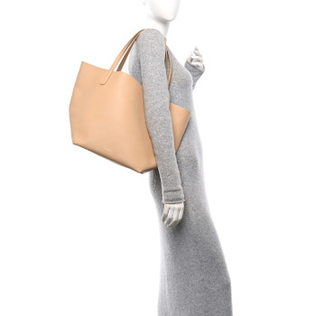 MANSUR GAVRIEL Supple Calfskin Everyday Soft Tote Sandstone Cornflower