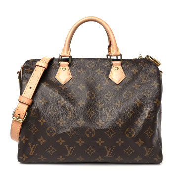 LOUIS VUITTON Monogram Speedy Bandouliere 30