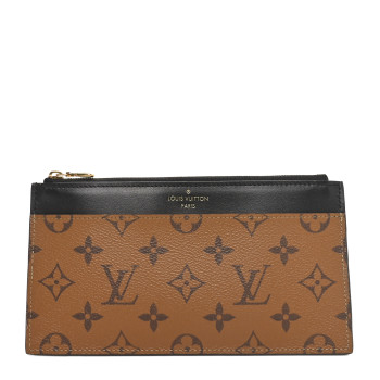 LOUIS VUITTON Reverse Monogram Slim Purse