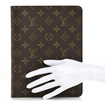 LOUIS VUITTON Monogram Desk Agenda Cover