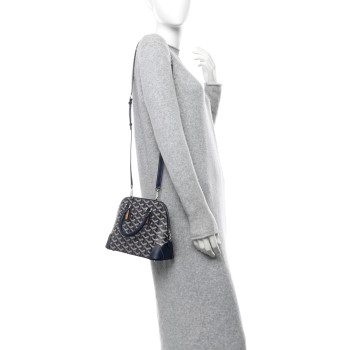 GOYARD Goyardine Mini Vendome Navy