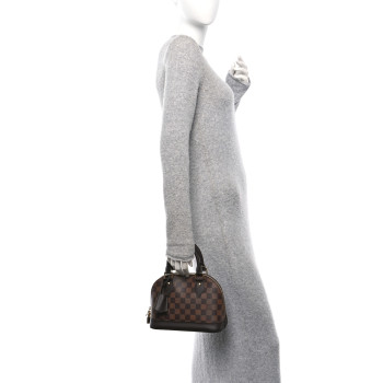 LOUIS VUITTON Damier Ebene Alma BB