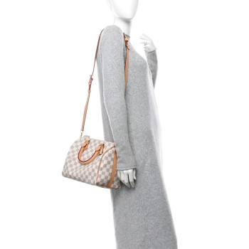 LOUIS VUITTON Damier Azur Speedy Bandouliere 25