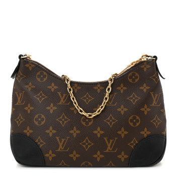 LOUIS VUITTON Monogram Boulogne NM Black