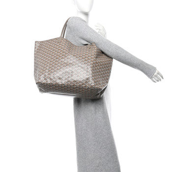GOYARD Goyardine Saint Louis Claire Voie GM Khaki