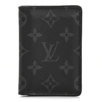 LOUIS VUITTON Monogram Eclipse Pocket Organizer NM