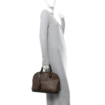 LOUIS VUITTON Damier Ebene Alma PM