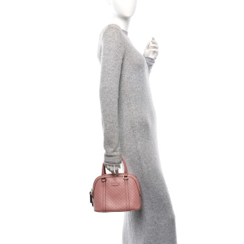 GUCCI Microguccissima Mini Dome Bag Soft Pink