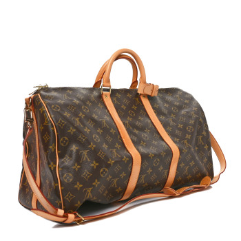 LOUIS VUITTON Monogram Keepall Bandouliere 50