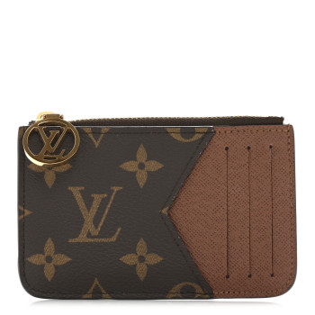 LOUIS VUITTON Monogram Zipped Romy Card Holder