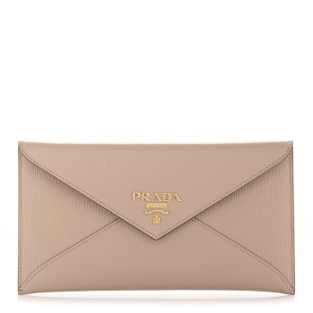 PRADA Vitello Move Envelope Wallet Cipria
