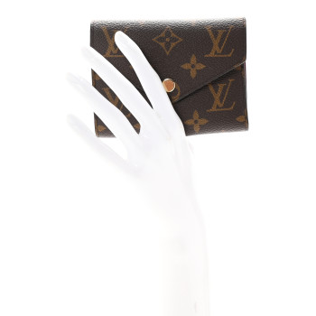 LOUIS VUITTON Monogram Victorine Wallet Fuchsia