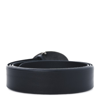 PRADA Saffiano Buckle Belt 110 44 Black