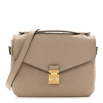 LOUIS VUITTON Empreinte Pochette Metis Tourterelle