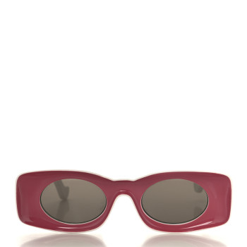 LOEWE Acetate Sunglasses LW40033I White Pink