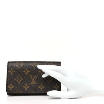 LOUIS VUITTON Monogram Porte-Monnaie Billets Tresor Wallet