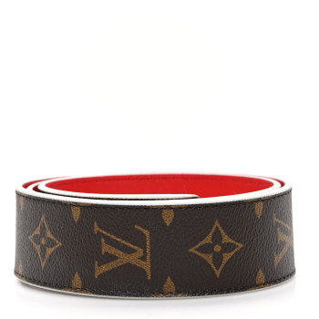 LOUIS VUITTON Monogram Bandouliere Shoulder Strap Red