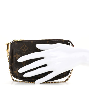 LOUIS VUITTON Monogram Mini Pochette Accessories