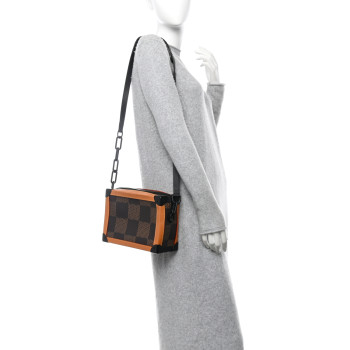 LOUIS VUITTON X NIGO Giant Damier Ebene Monogram Soft Trunk