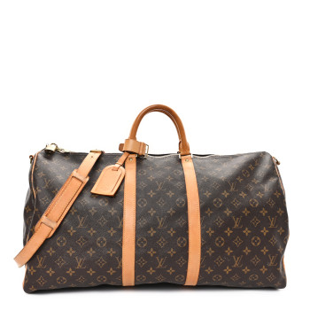 LOUIS VUITTON Monogram Keepall Bandouliere 55