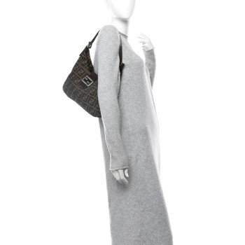 FENDI Zucca Hobo Tobacco