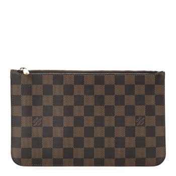 LOUIS VUITTON Damier Ebene Neverfull MM GM Pochette