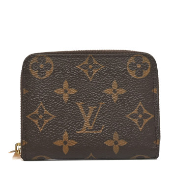 LOUIS VUITTON Monogram Zippy Coin Purse