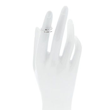 CARTIER 18K White Gold Small Juste Un Clou Ring 47 4