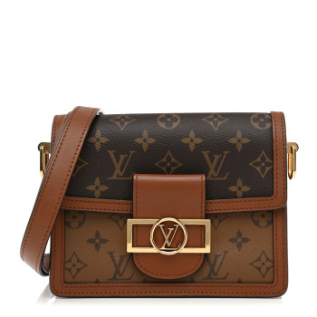 LOUIS VUITTON Reverse Monogram Dauphine Mini