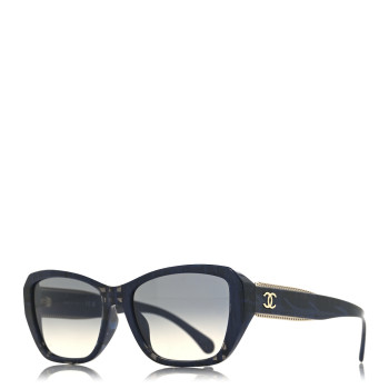 CHANEL Acetate CC Sunglasses 5516-A Blue