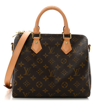 LOUIS VUITTON Monogram Speedy Bandouliere 25