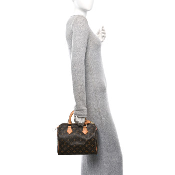 LOUIS VUITTON Monogram Speedy 25