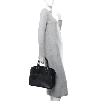 LOUIS VUITTON Epi Passy PM Black