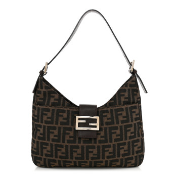 FENDI Zucca Hobo Tobacco
